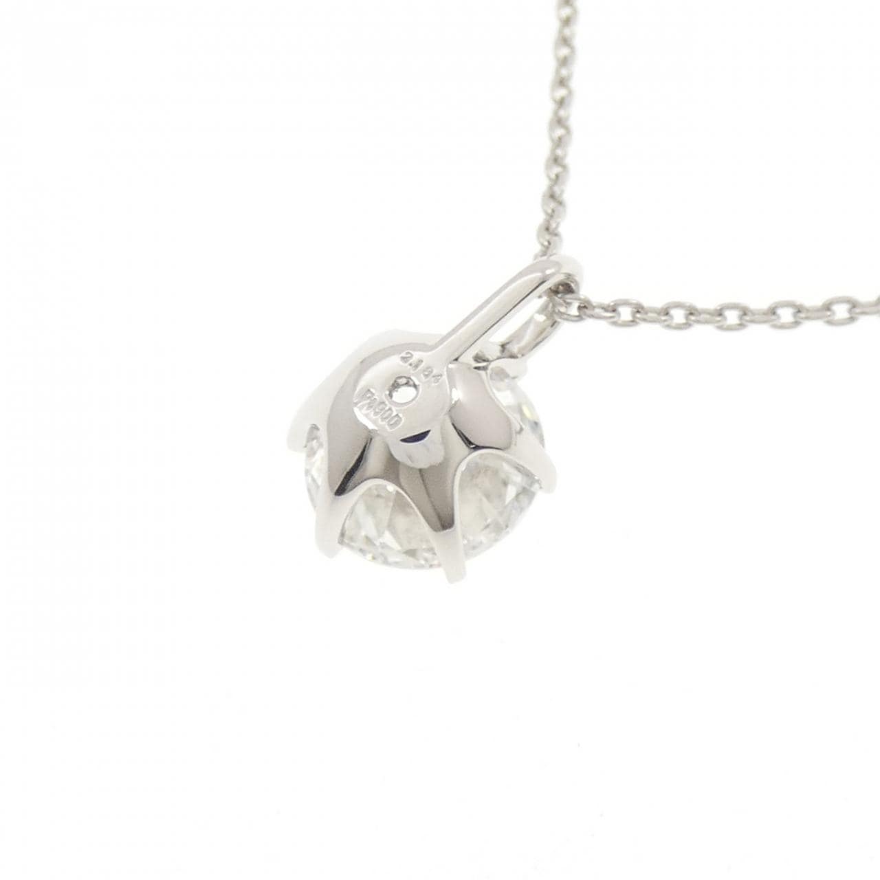 【リメイク】PT900/PT850 ダイヤモンド ネックレス 2.184CT F VVS2 VG