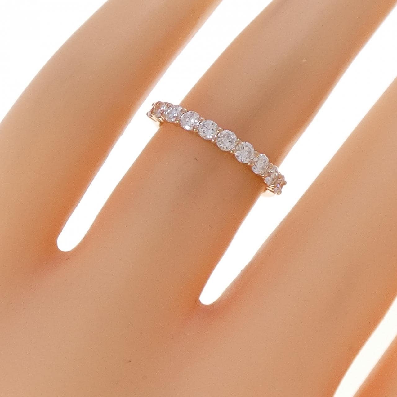 K18PG ダイヤモンド リング 0.52CT