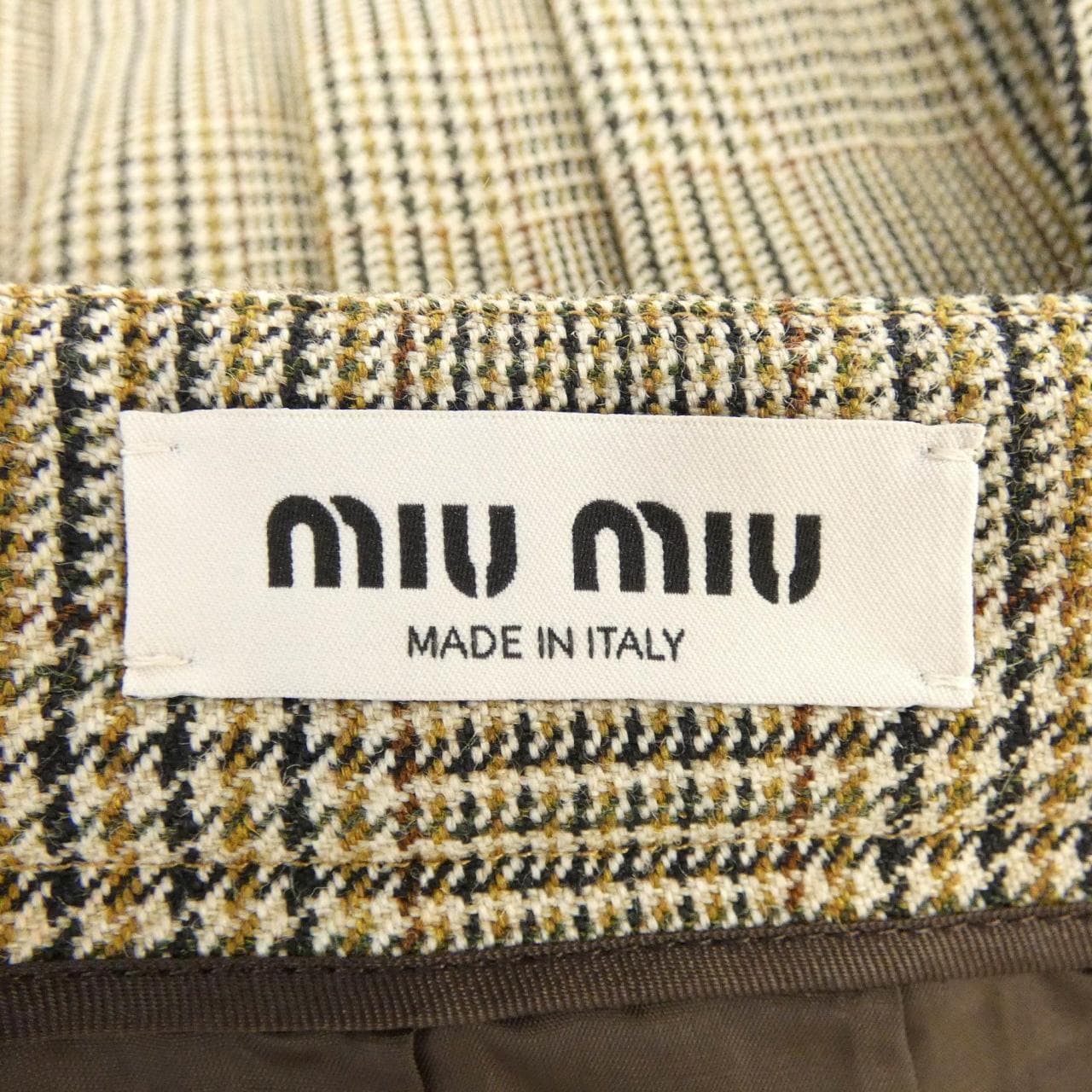 ミュウミュウ MIU MIU M62049 S232 13JM スカート