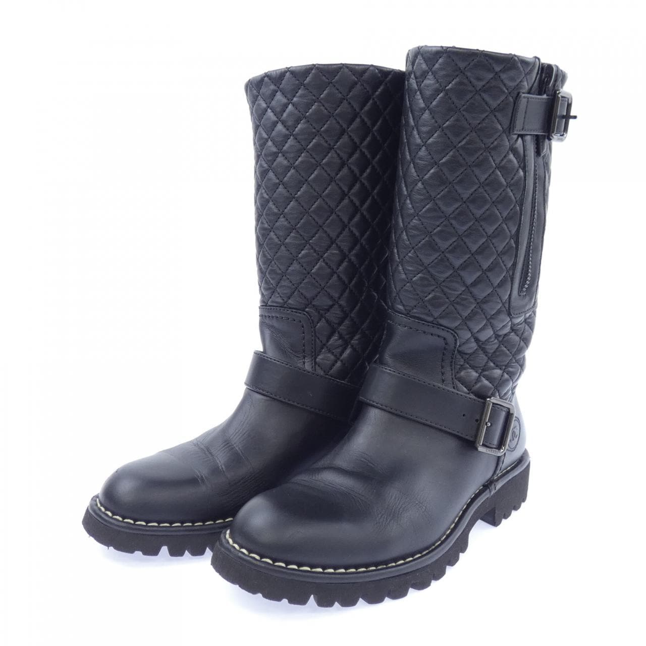 シャネル CHANEL ハイブーツ HIGH BOOTS G28566Y07860 ブーツ
