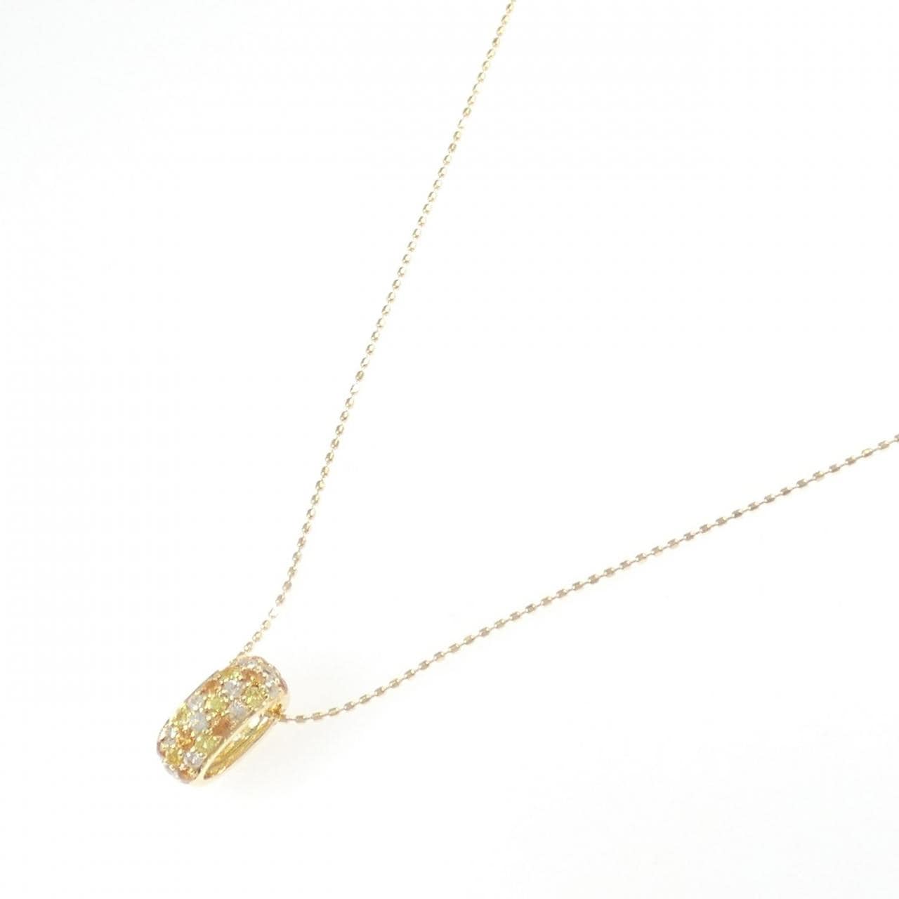 K18YG サファイヤ ネックレス 0.55CT