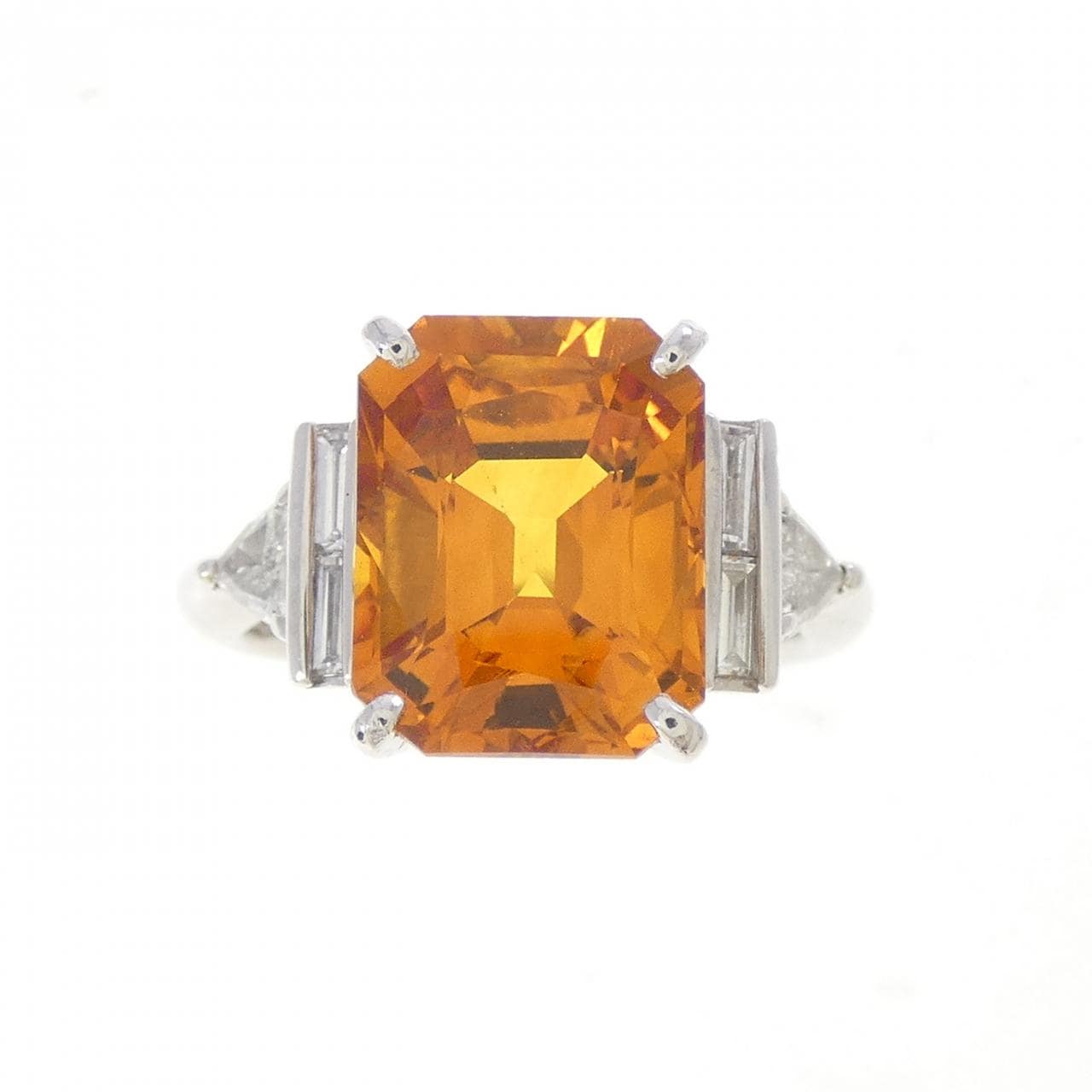 PT900 サファイヤ リング 5.29CT