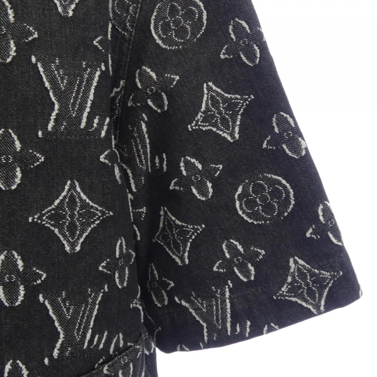ルイヴィトン LOUIS VUITTON モノグラムショートスリーブシャンブレーシャツ HPS73WARS S／Sシャツ