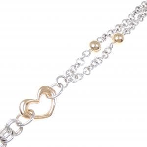 585WG/585PG ハート ブレスレット