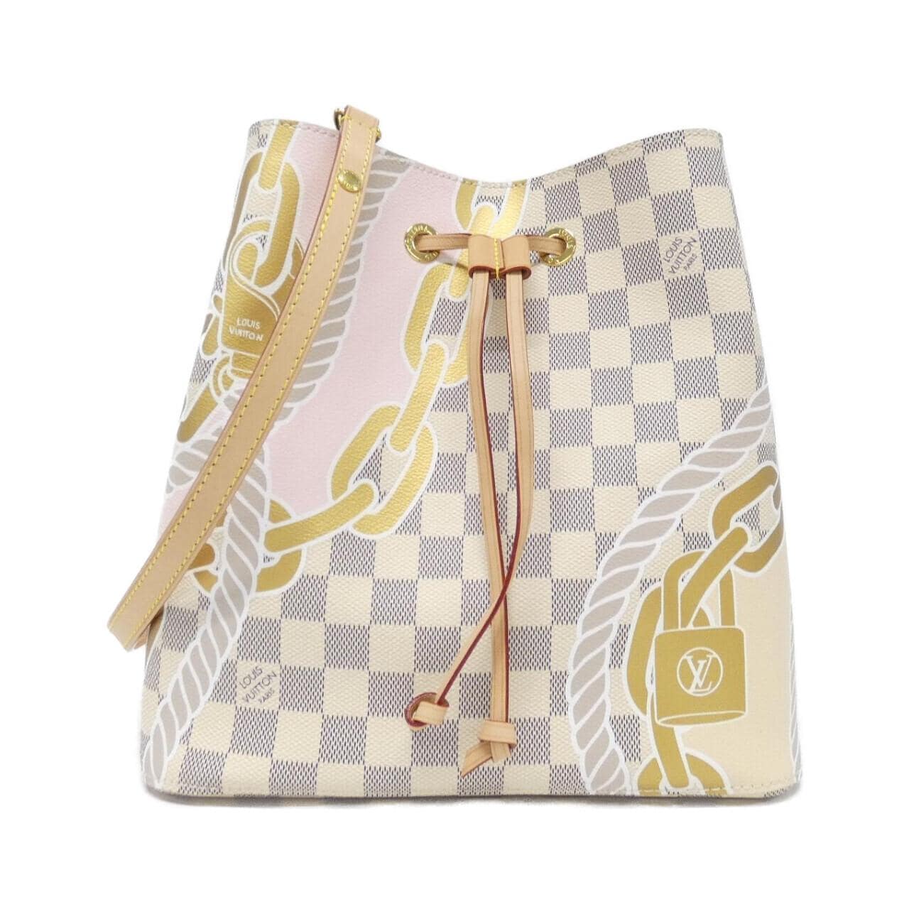 ルイヴィトン ダミエ アズール(ロープアンドチェーン) ネオ ノエ MM N40474 ショルダーバッグ