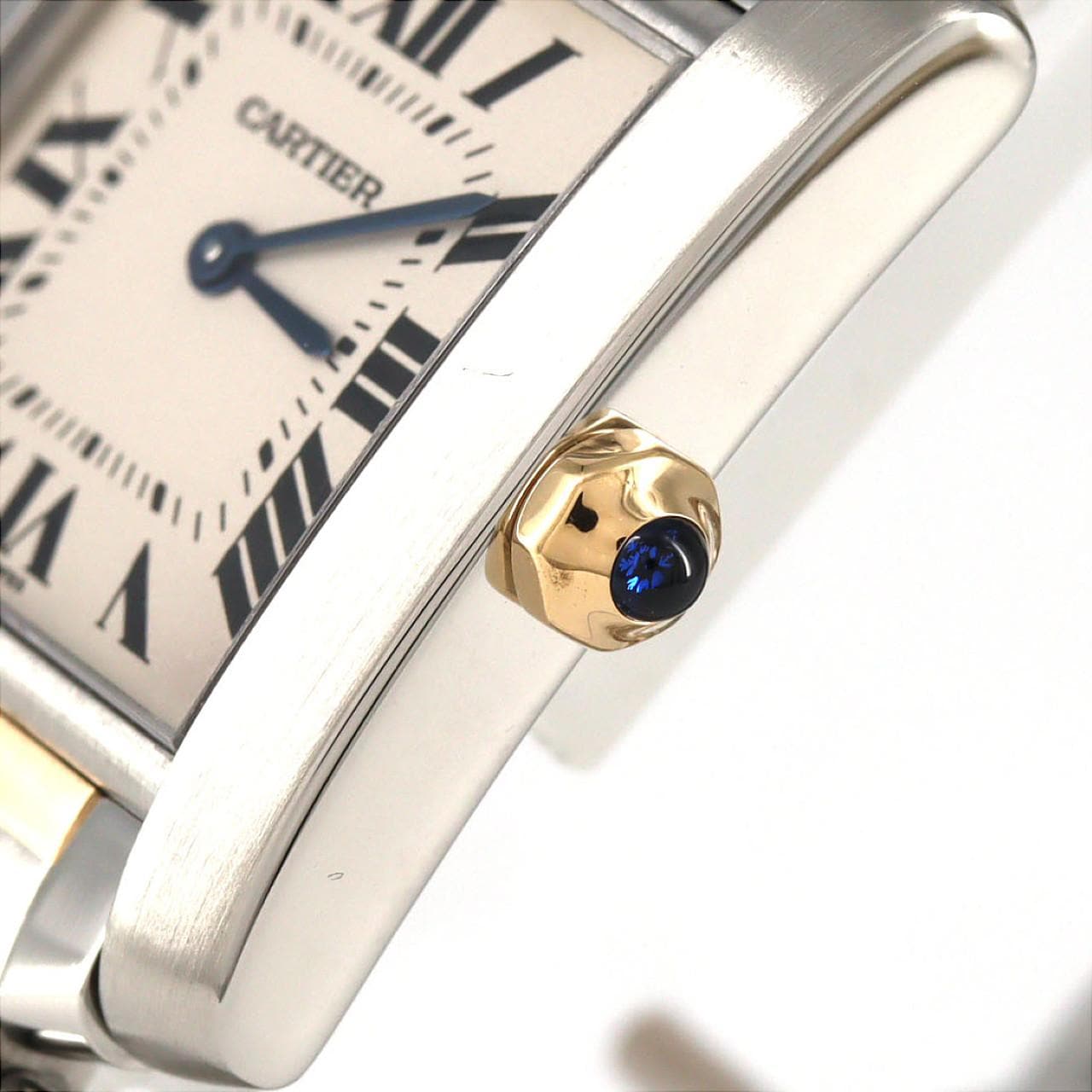 カルティエ タンクフランセーズMM コンビ W51006Q4 SSxYG クォーツ