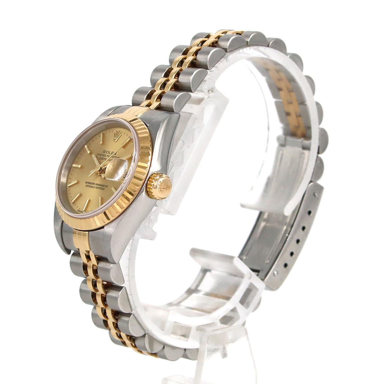 ロレックス デイトジャスト 79173 SSxYG 自動巻 Y番