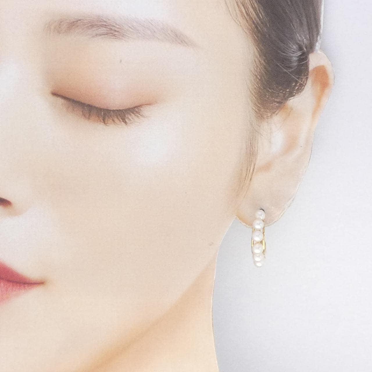 K18YG アコヤパール ピアス