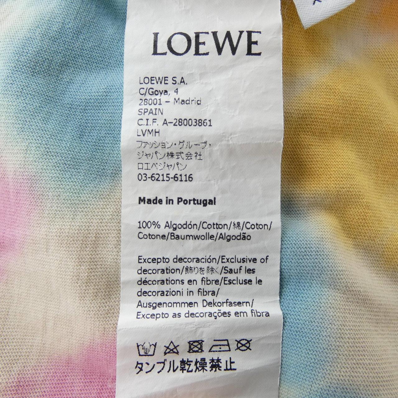 ロエベ LOEWE S616341X68 Tシャツ