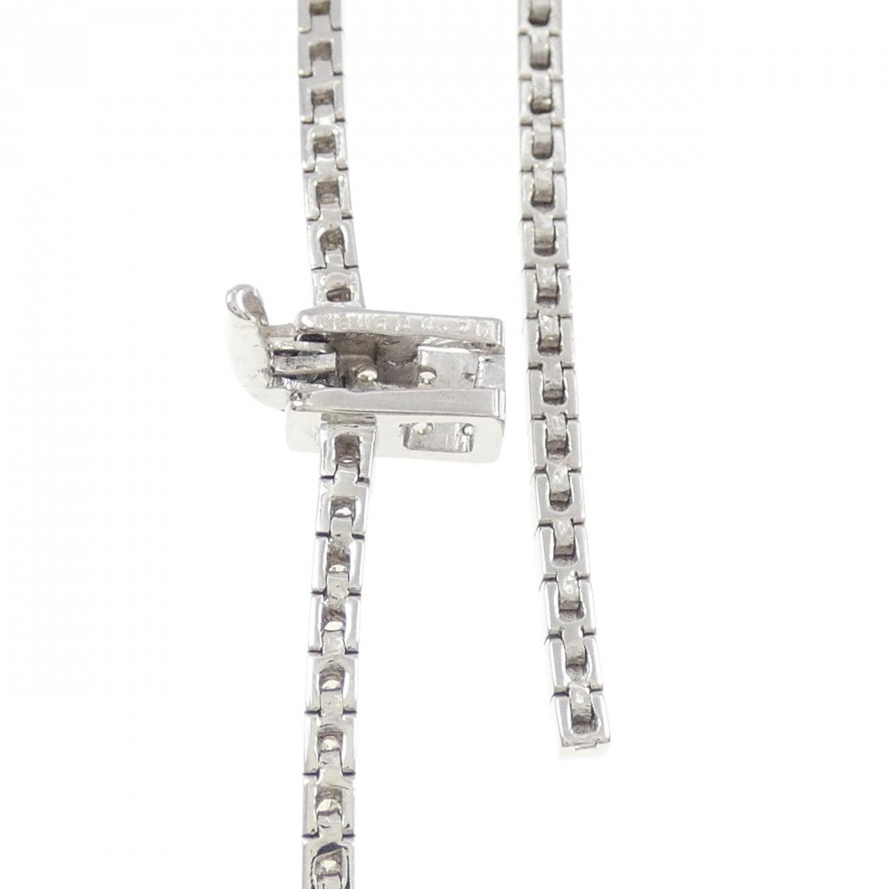 K18WG ダイヤモンド ネックレス 0.50CT