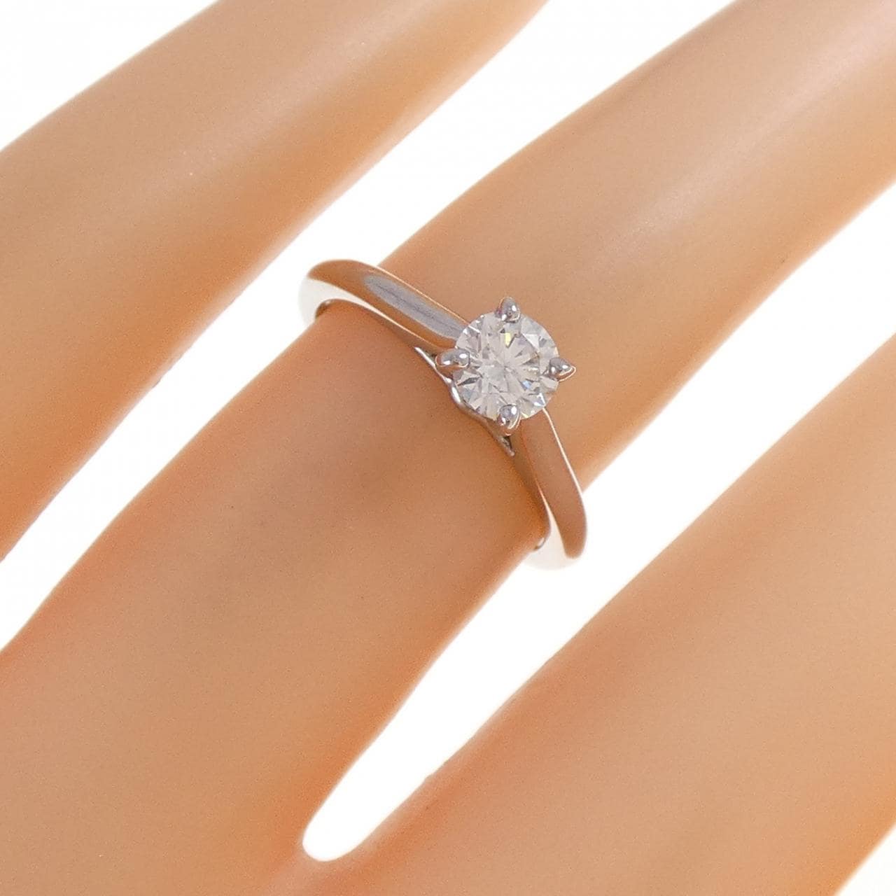 カルティエ 1895 ソリテール リング 0.36CT
