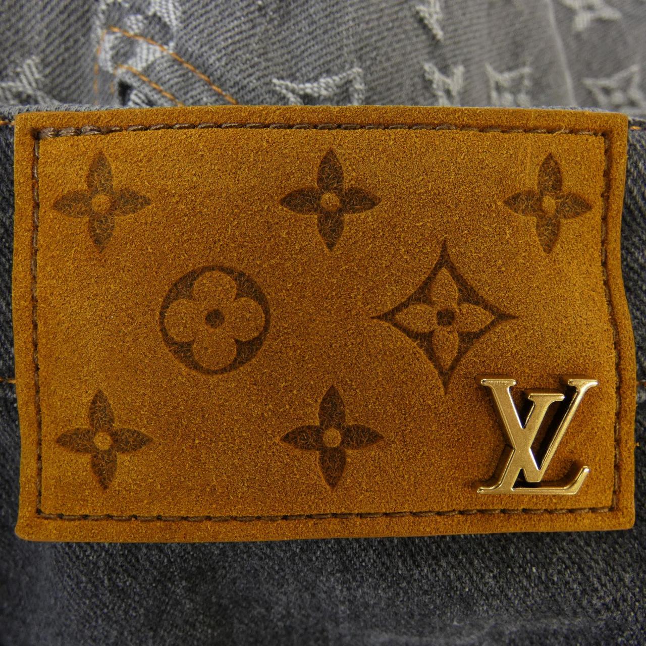 ルイヴィトン LOUIS VUITTON モノグラムフラワーデニムパンツ HPD92WY92 ジーンズ