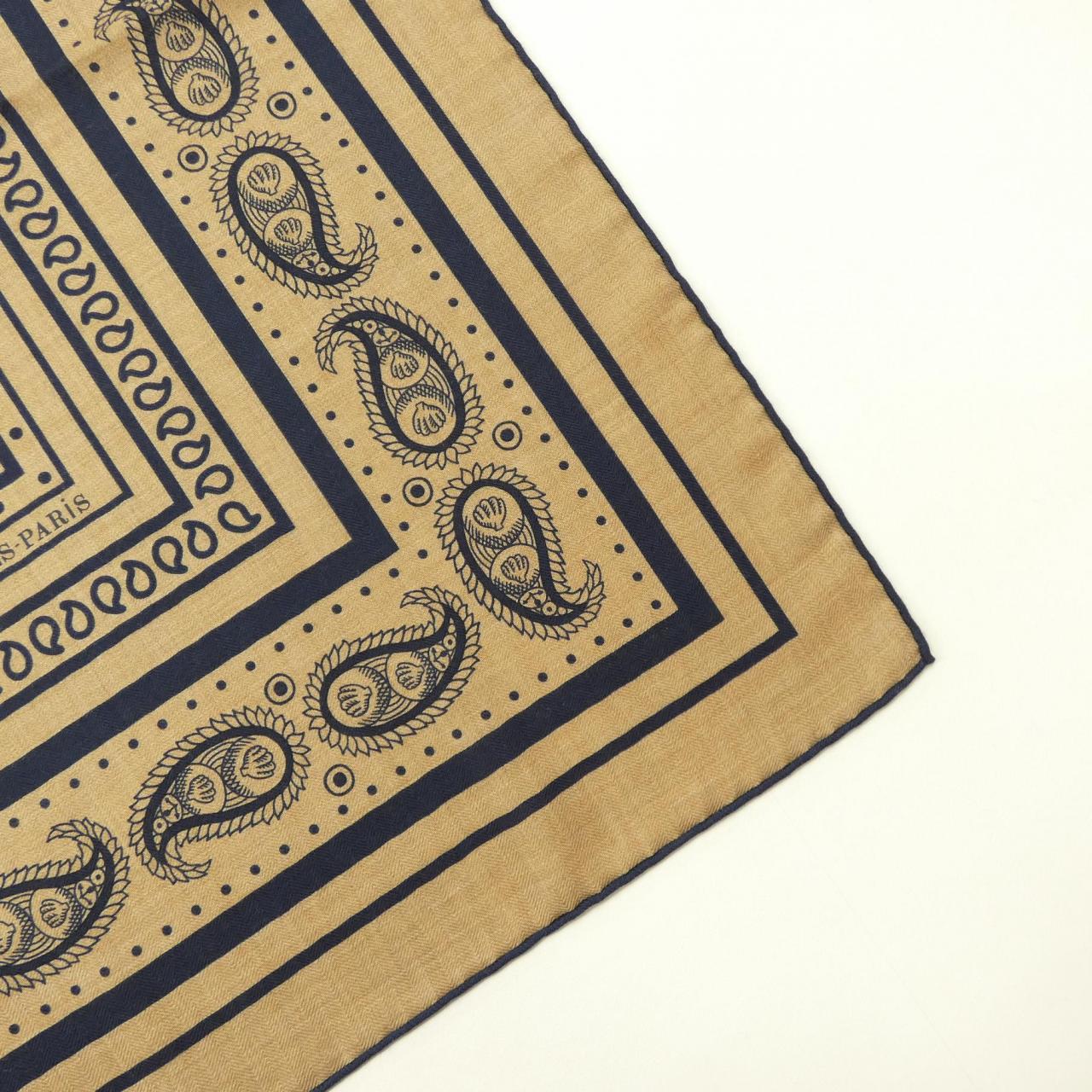 HERMES HERMES TATOUAGES MARINS 頭巾 H243374S Callegian 140 披肩