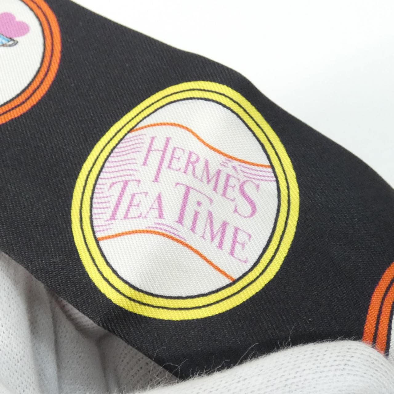 エルメス TEA TIME ツイリー 063782S スカーフ