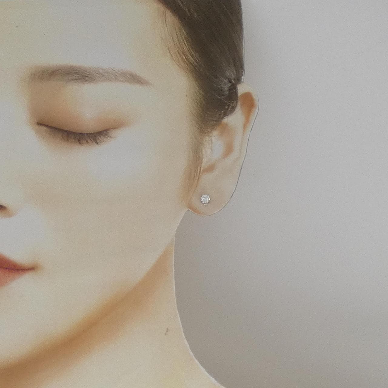 ティファニー ソリティア ピアス 0.23CT 0.23CT F VS1 3EXT-EXT