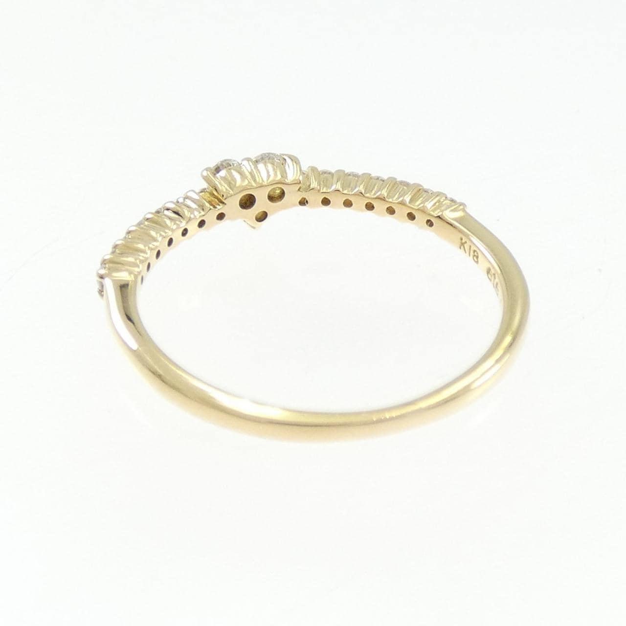 エテ ハート ダイヤモンド リング 0.18CT