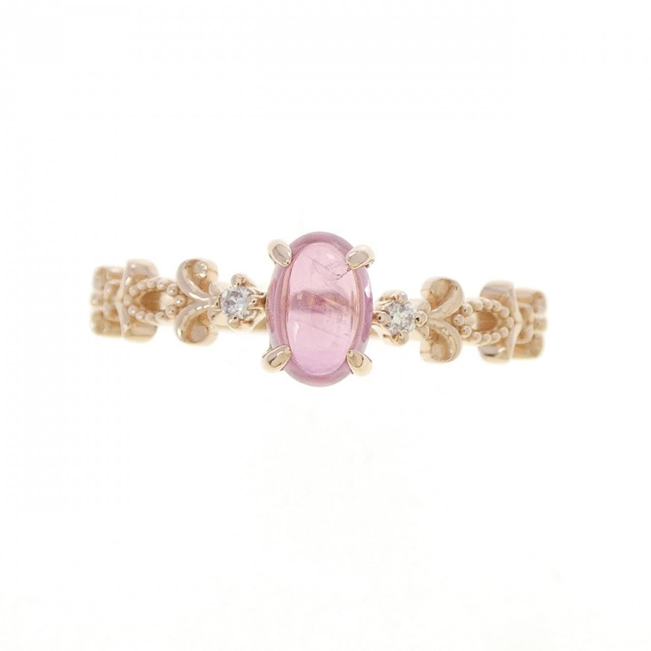 K18PG サファイヤ リング 0.67CT