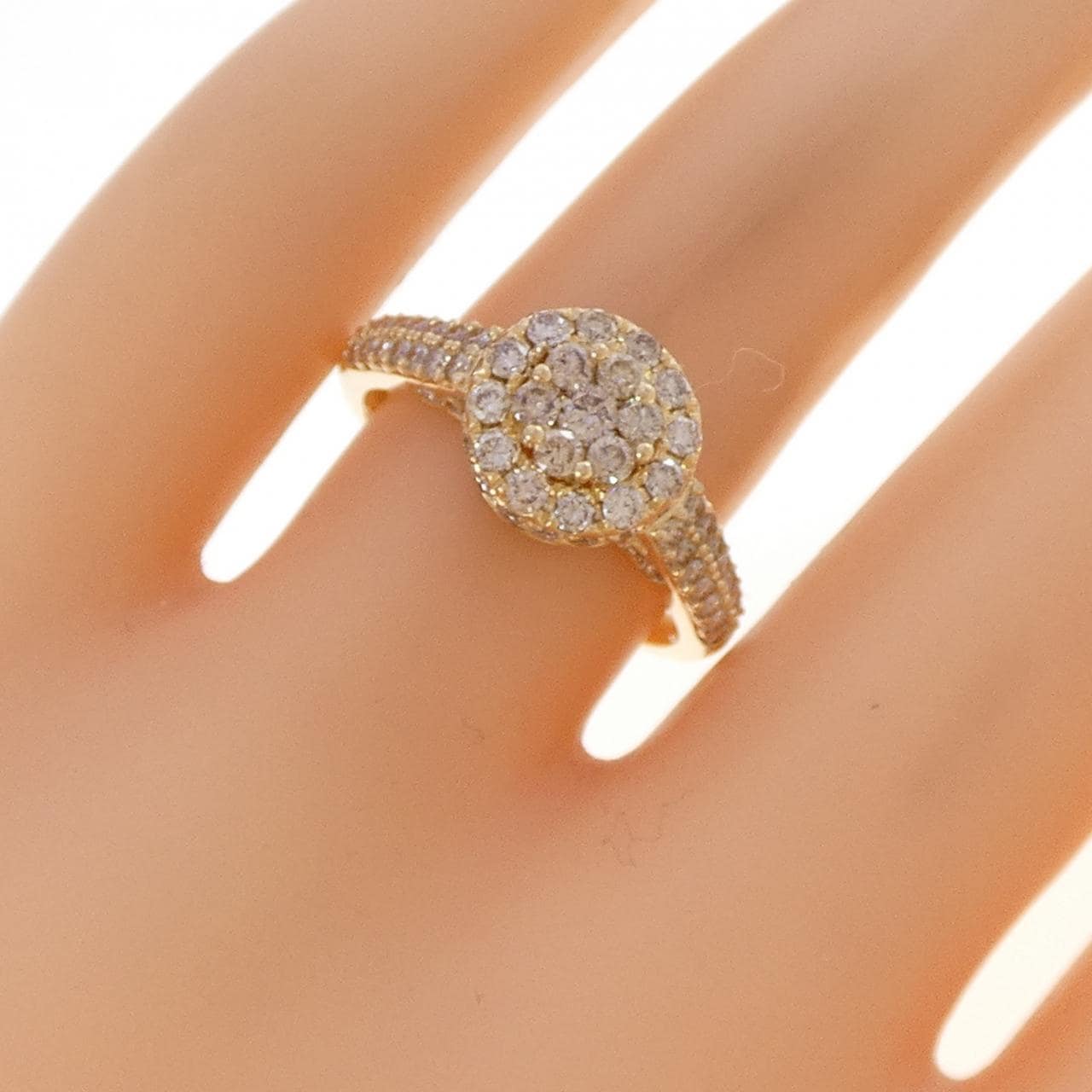 ジーエスティービー ダイヤモンド リング 1.30CT