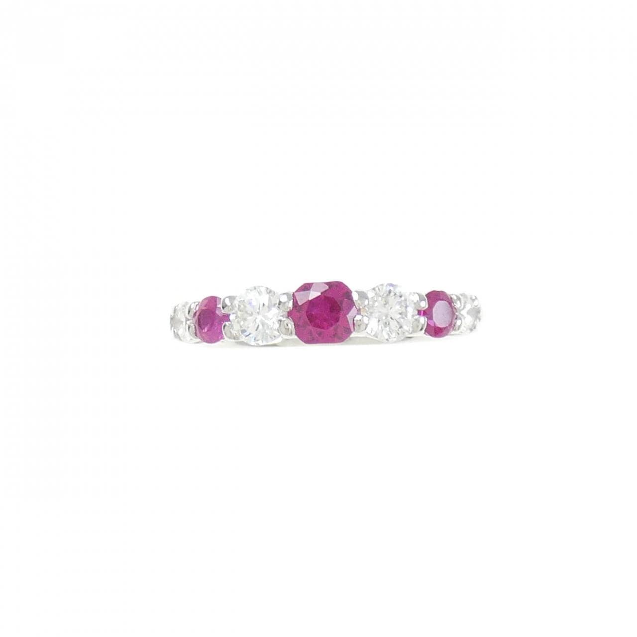 PT ルビー リング 0.43CT