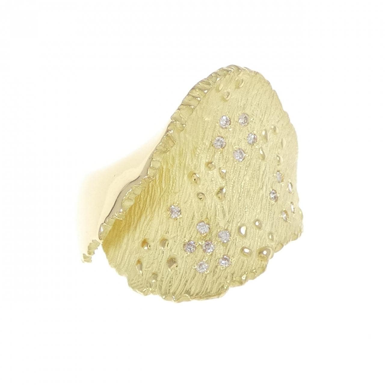K18YG ダイヤモンド リング 0.11CT