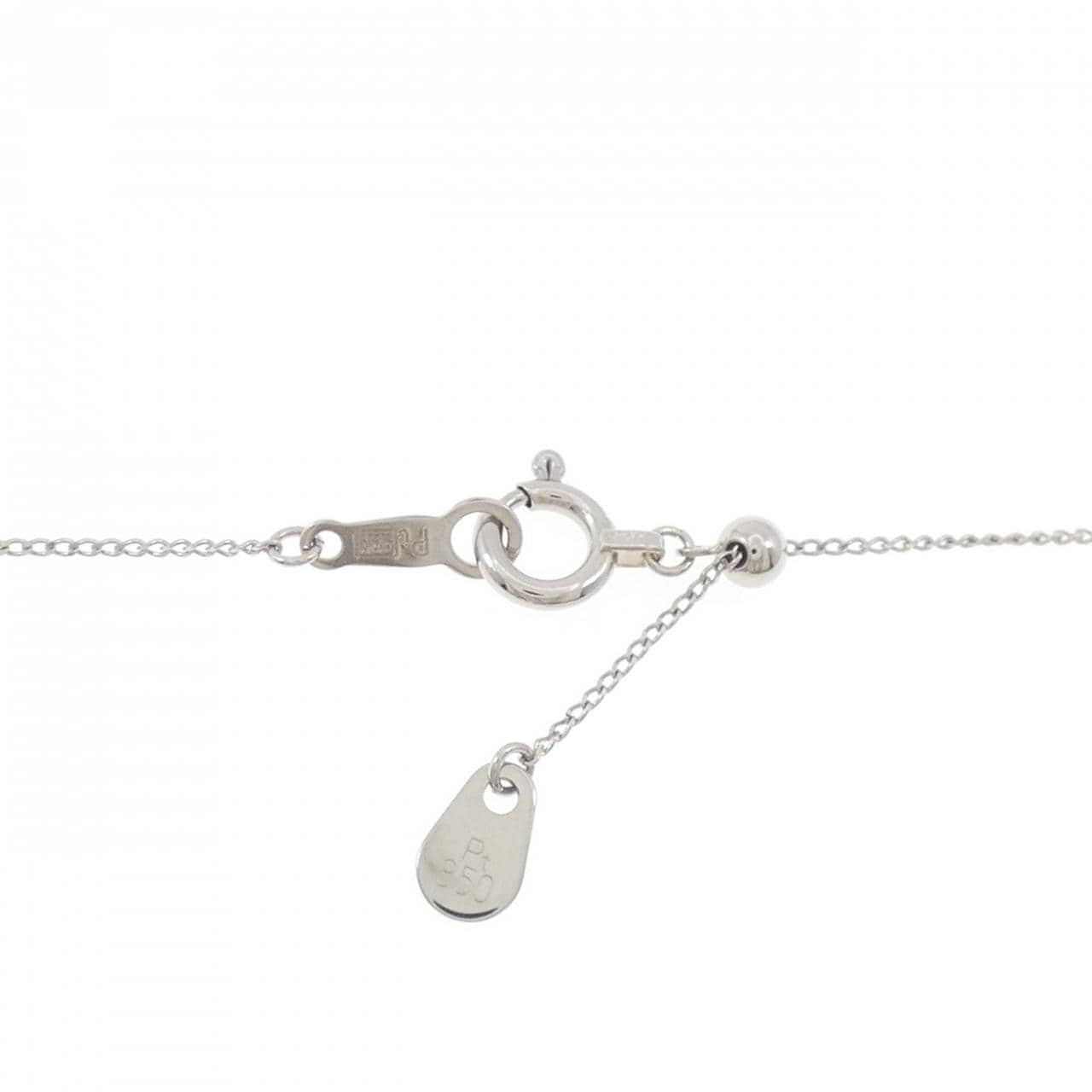 PT950/PT850 白蝶パール ネックレス 13.3mm
