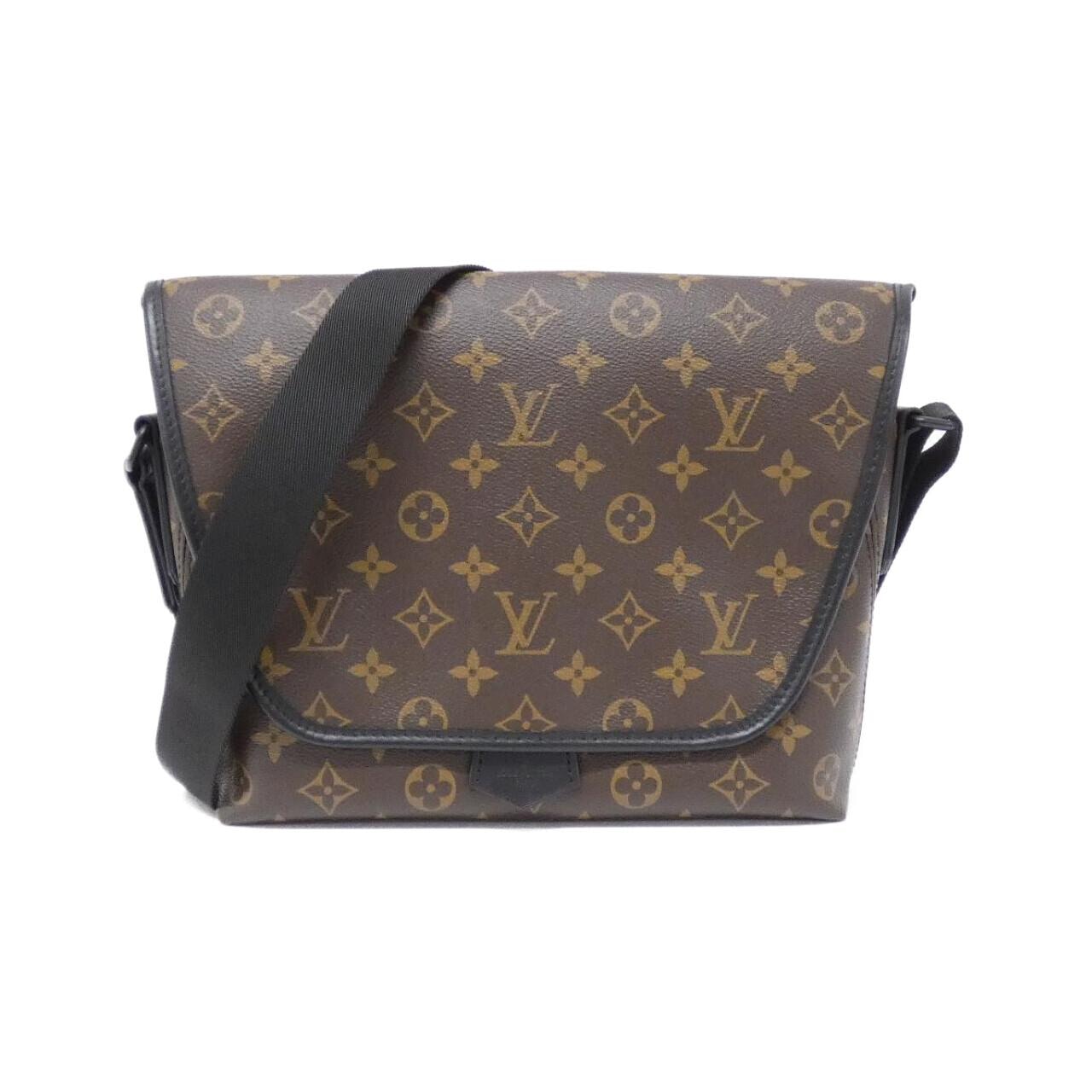 LOUIS VUITTON Monogram Macassar Magnetic Messenger M45557 Shoulder Bag