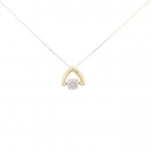 【新品】K18YG ダイヤモンド ネックレス 0.24CT