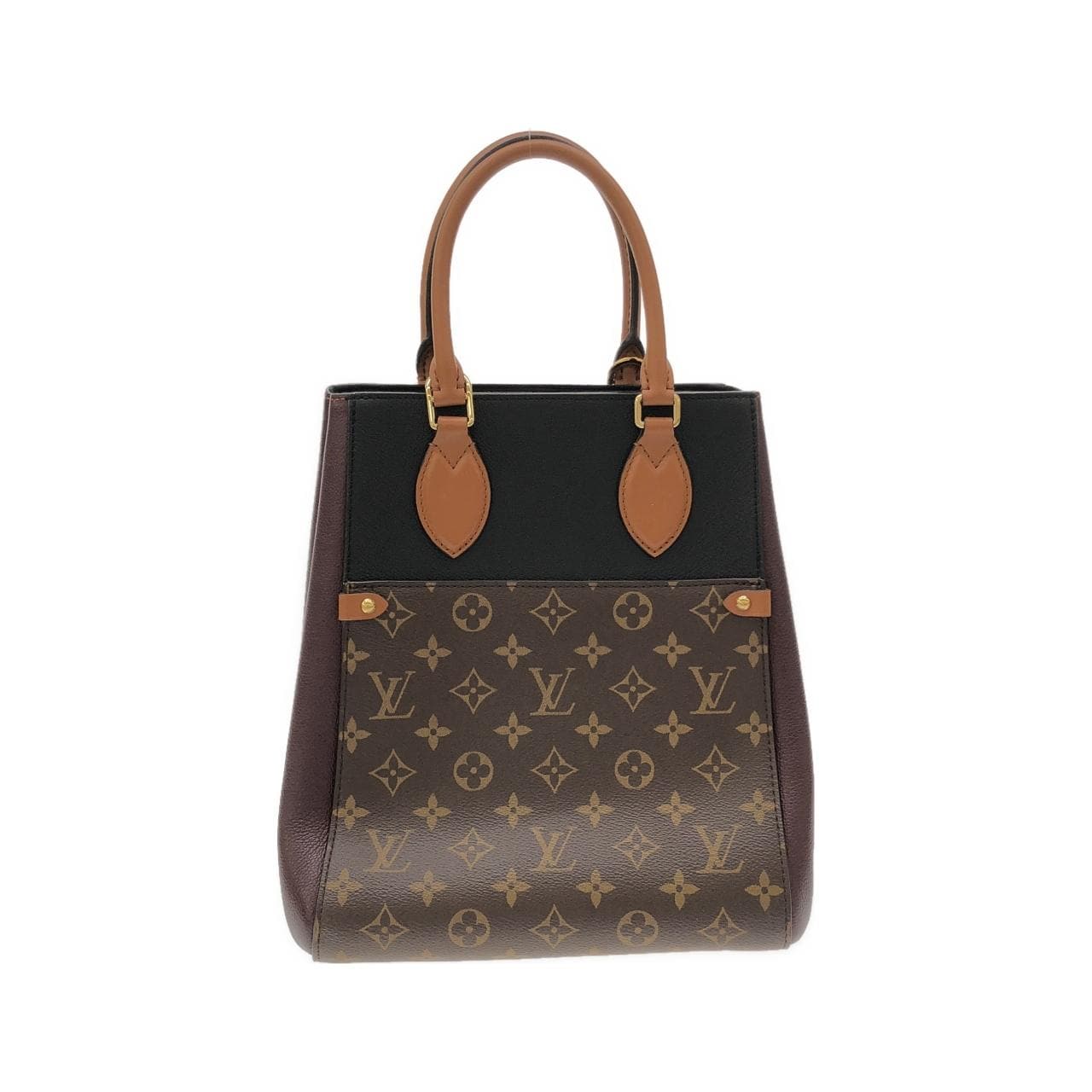 ルイヴィトン モノグラム フォールド トート MM M45409 バッグ