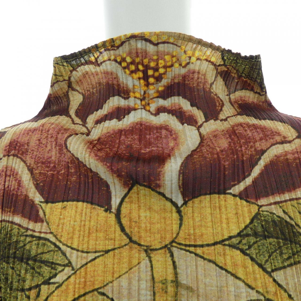 【ヴィンテージ】プリーツプリーズ PLEATS PLEASE 1998 PEONY PP84-JH732 ワンピース