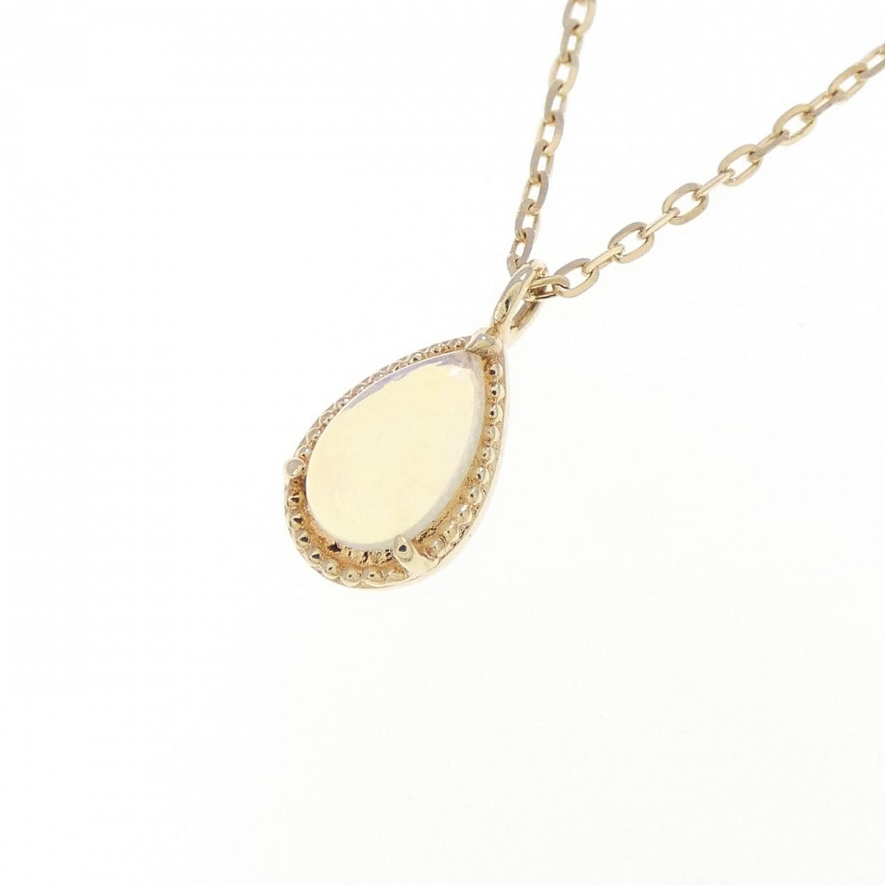 アガット オパール ネックレス