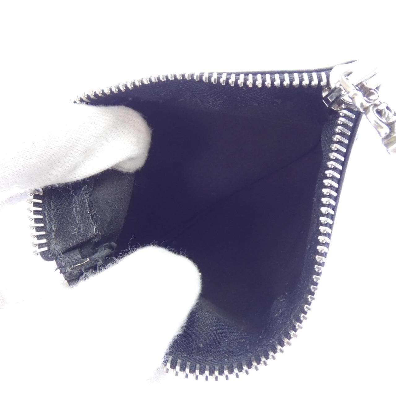 クロムハーツ CHROME HEARTS Z/CHNG PIPING 1CEME 2246 304 0916 0900 COIN CASE
