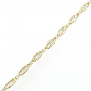 K18YG ダイヤモンド ブレスレット 1.60CT