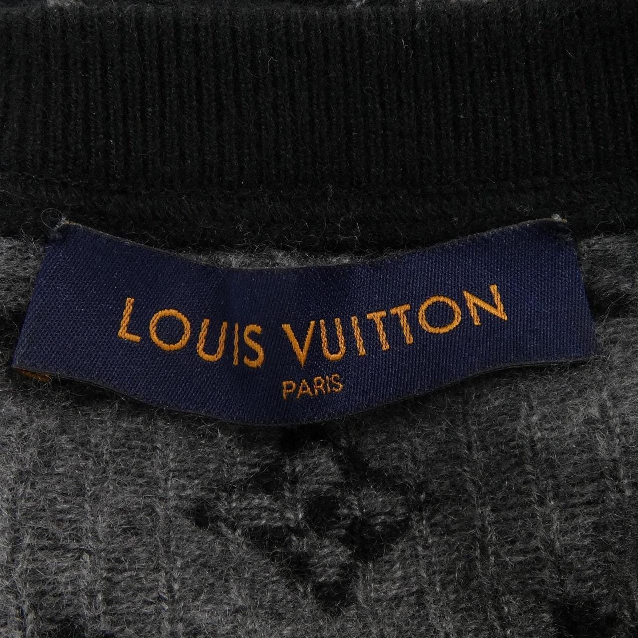 ルイヴィトン LOUIS VUITTON ハーフアンドハーフモノグラム HGN41WIXW ニット