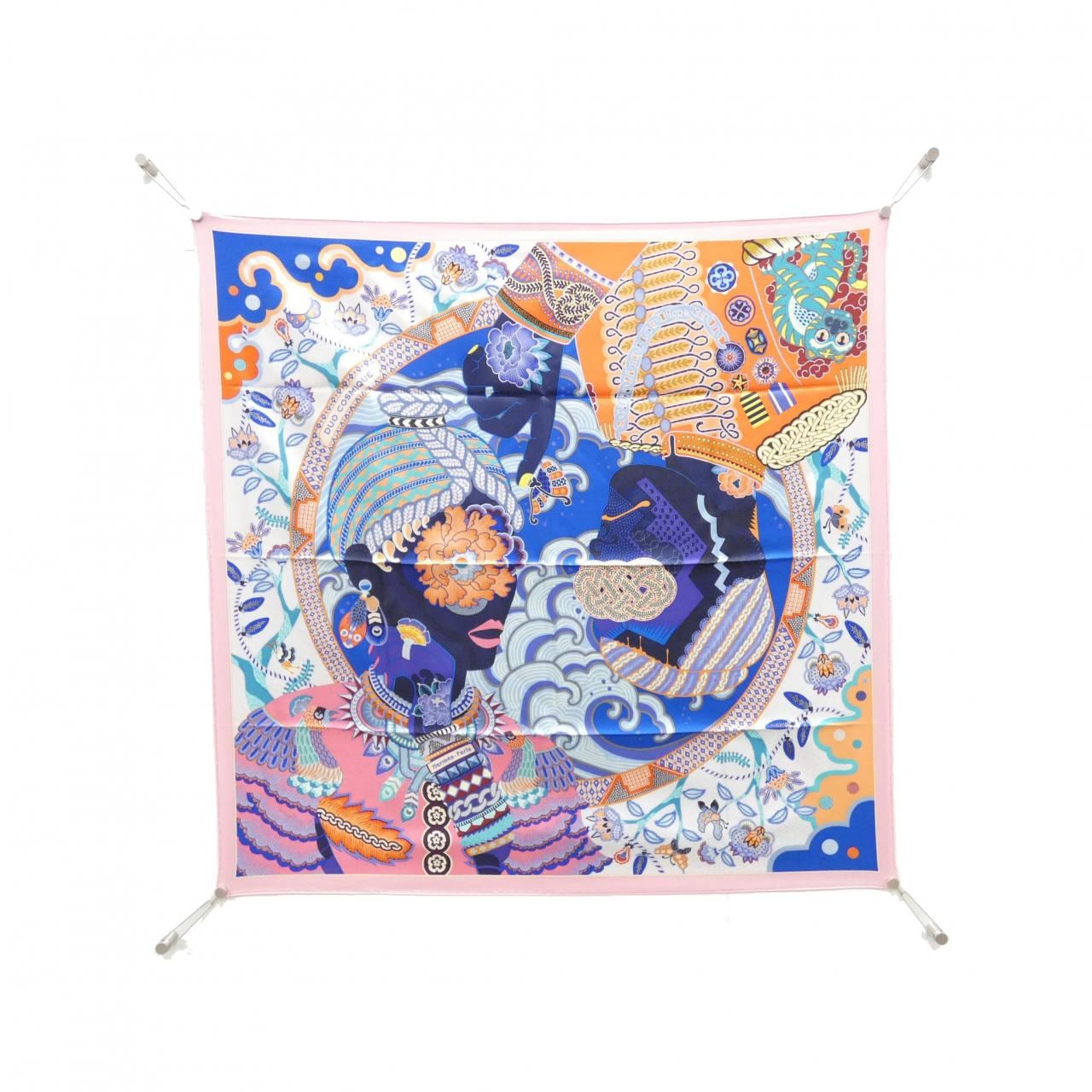 HERMES DUO COSMIQUE Carre Scarf