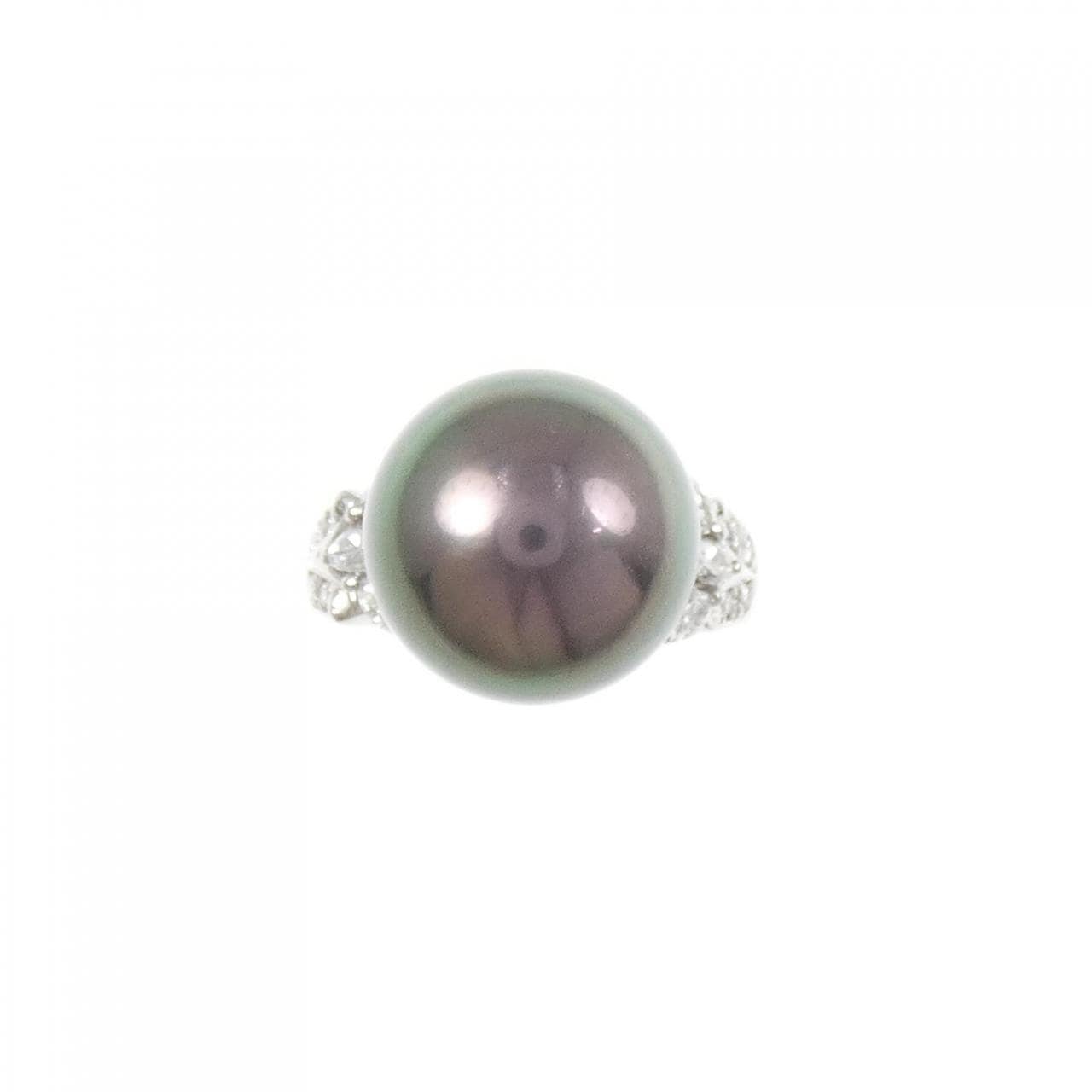 PT900 黒蝶パール リング 13.0mm