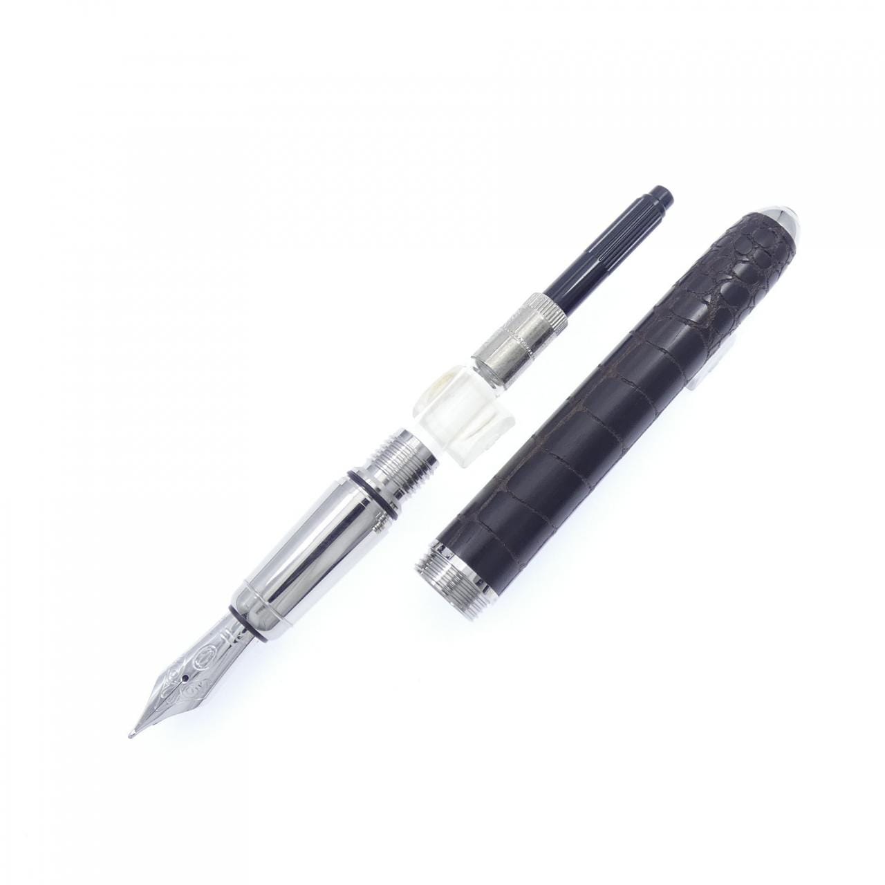 カルティエ ルイカルティエエボニークロコダイル ST170108 万年筆