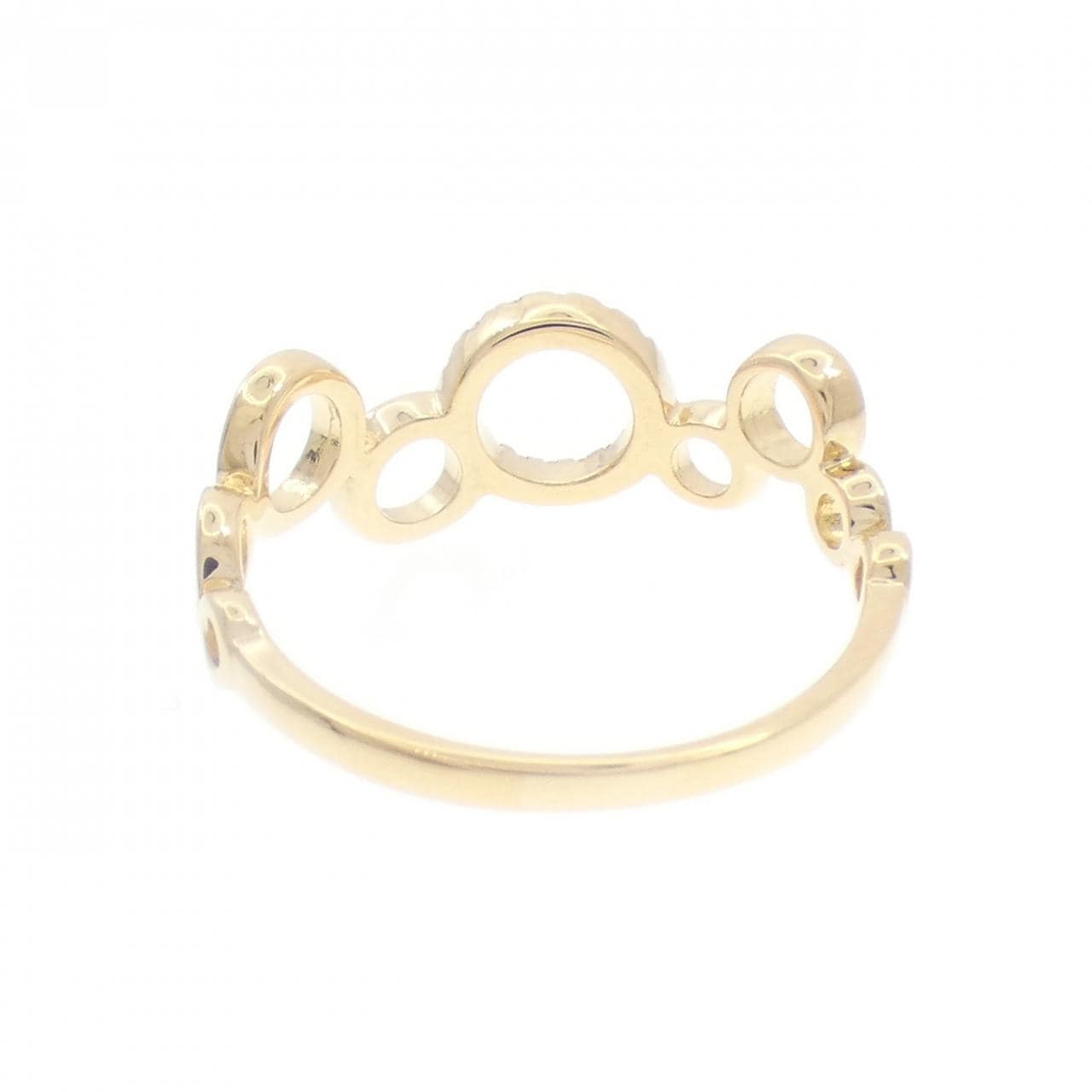 K18YG ダイヤモンド リング