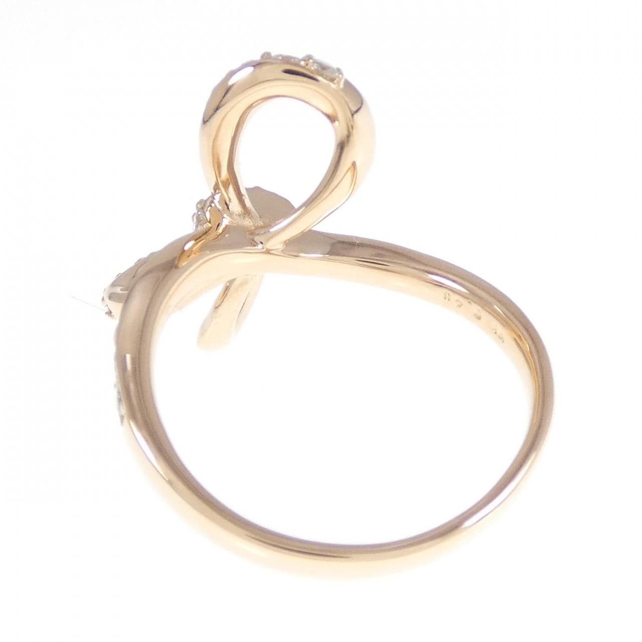 K18PG ダイヤモンド リング 0.43CT