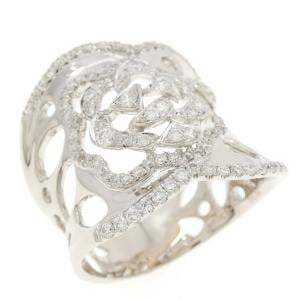 750WG ローズ ダイヤモンド リング 1.05CT