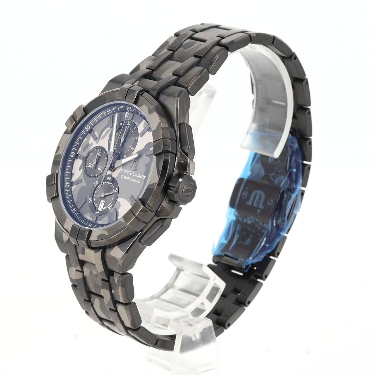 【新品】モーリス･ラクロア アイコンクロノグラフ LIMITED AI1018-PVB02-336-1 SS クォーツ