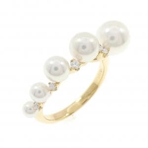 K18YG アコヤパール リング