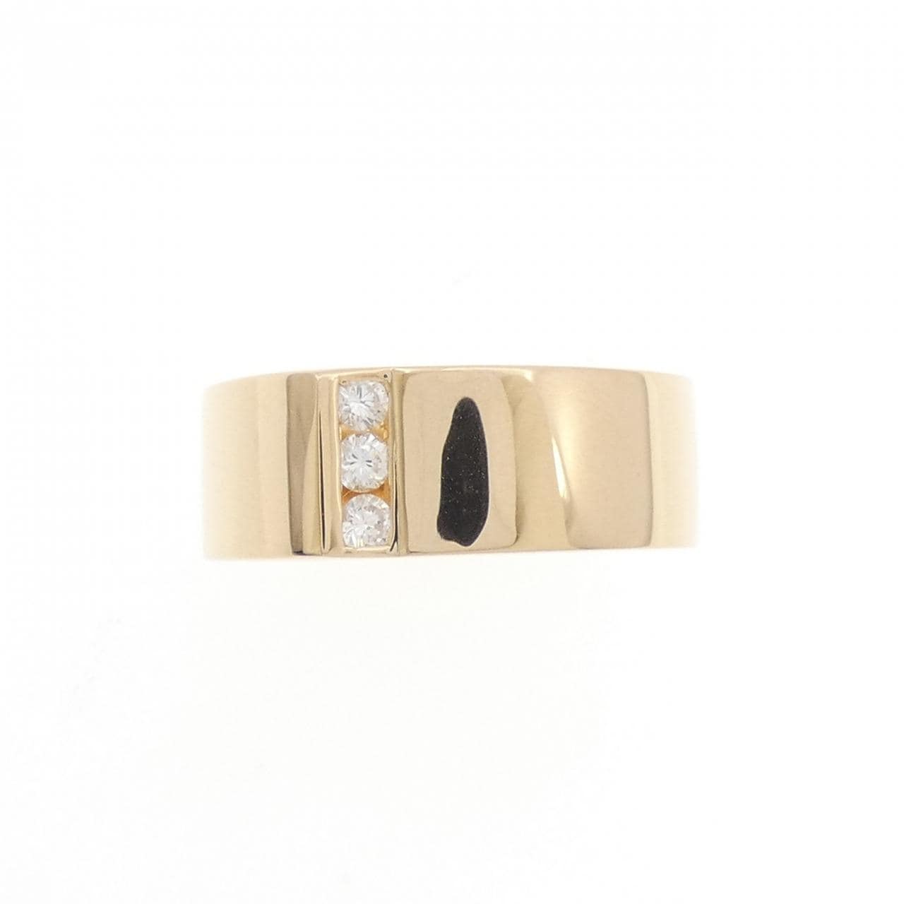 K18PG ダイヤモンド リング 0.12CT