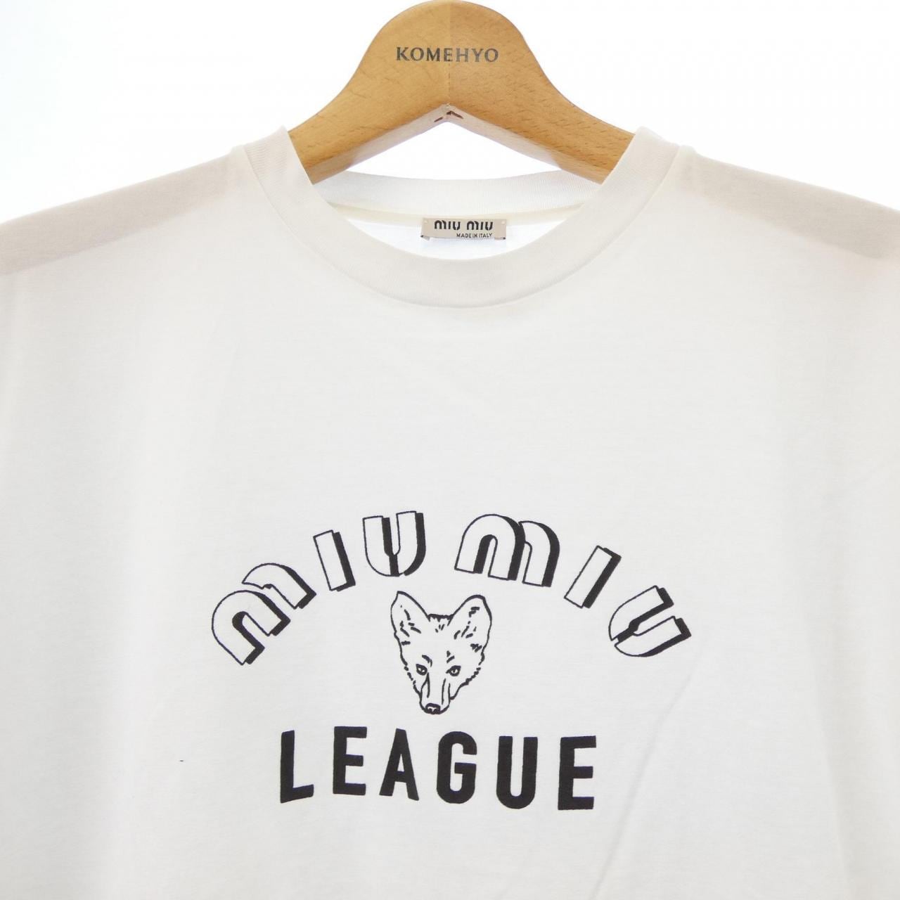 ミュウミュウ MIU MIU MJN316 1ZL7 Tシャツ