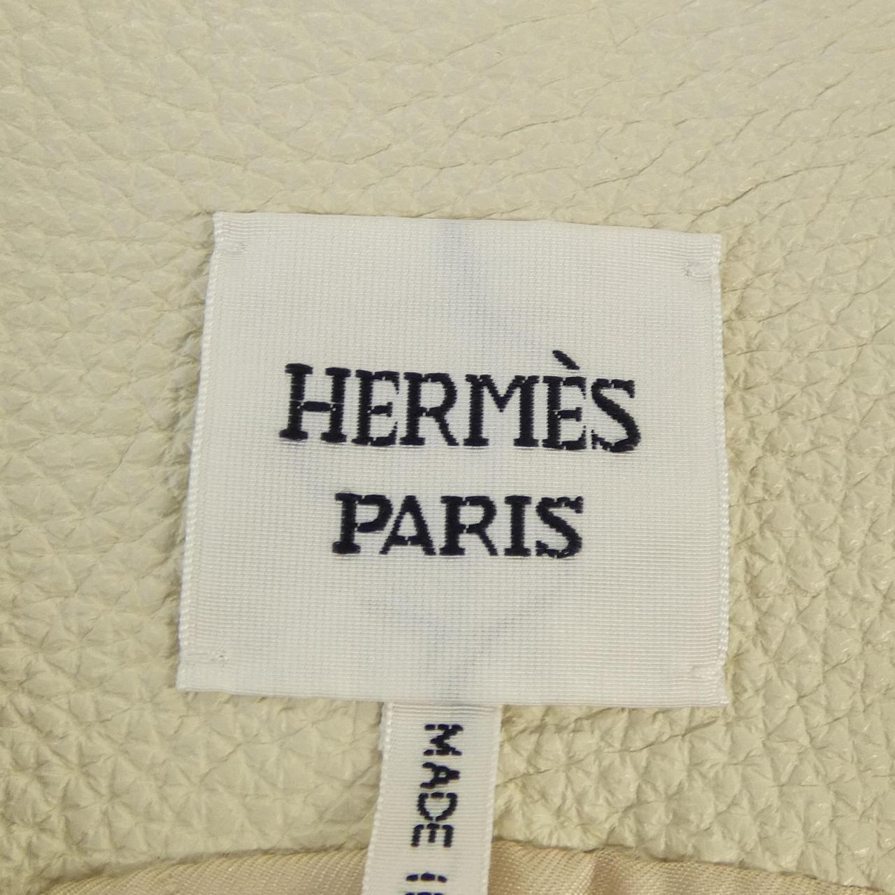 エルメス HERMES クルー･ド･セル 4H1207D2 ロングベスト