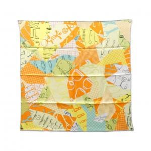 HERMES LES PETITS PAPIERS Carre 983966S Scarf