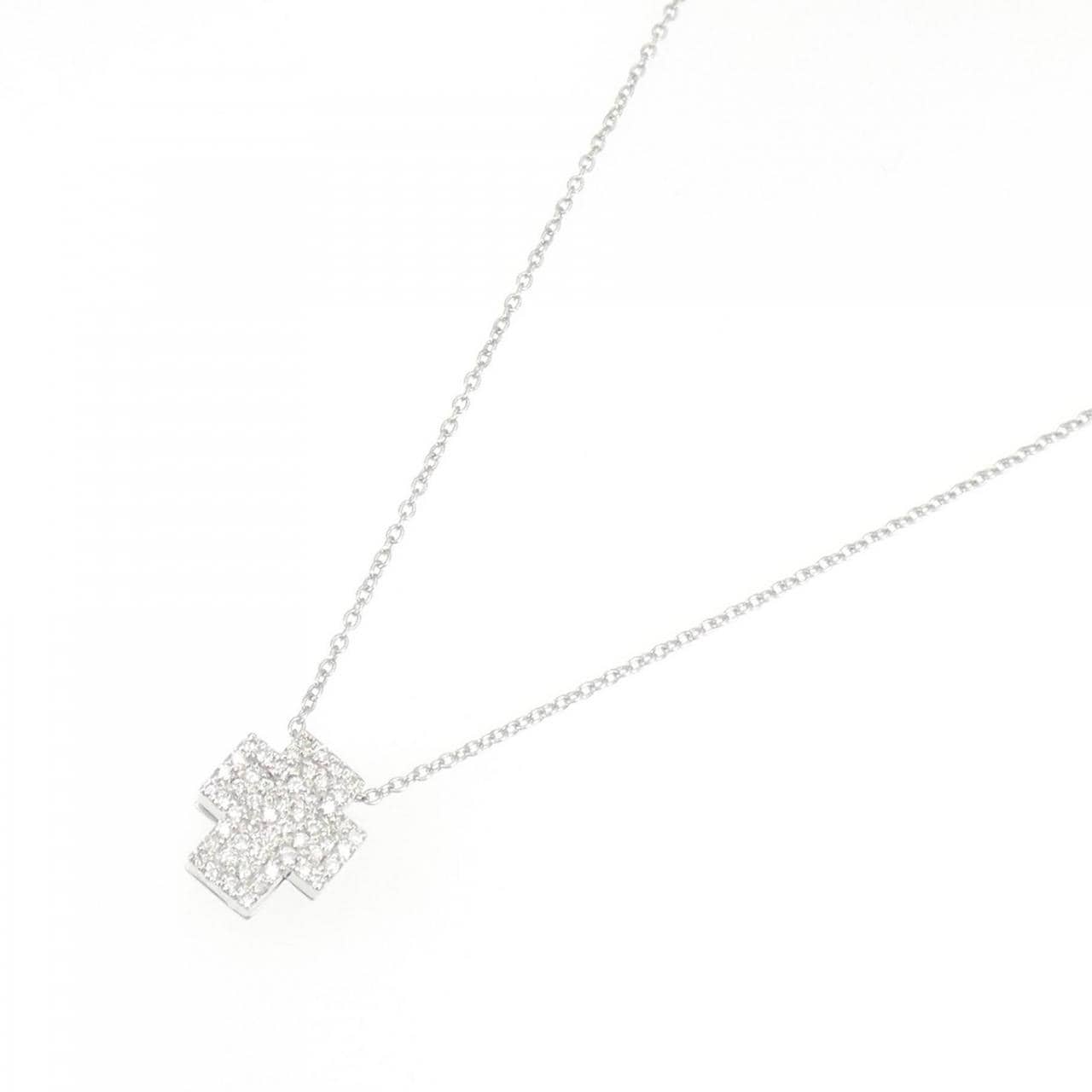 PONTE VECCHIO Cross Diamond Necklace 0.28CT