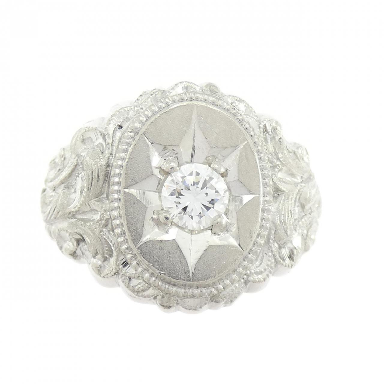 PT900 ダイヤモンド リング 0.37CT
