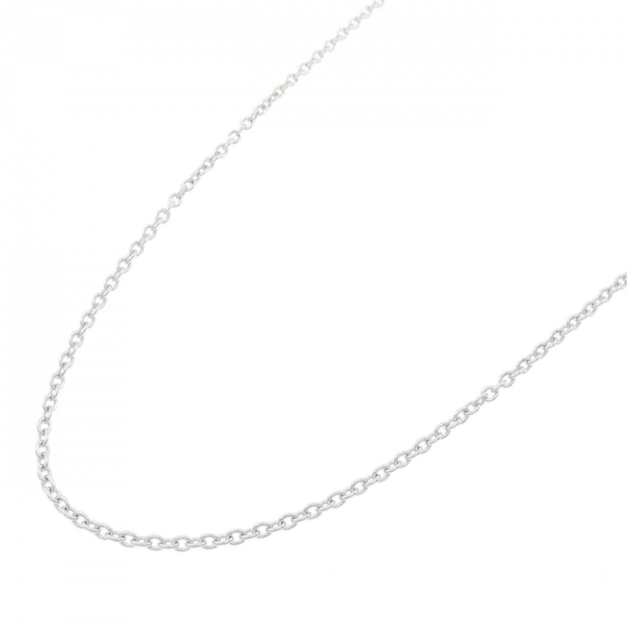 K18WG chain necklace