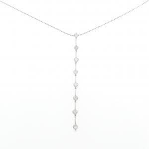 K18WG ダイヤモンド ネックレス 1.17CT