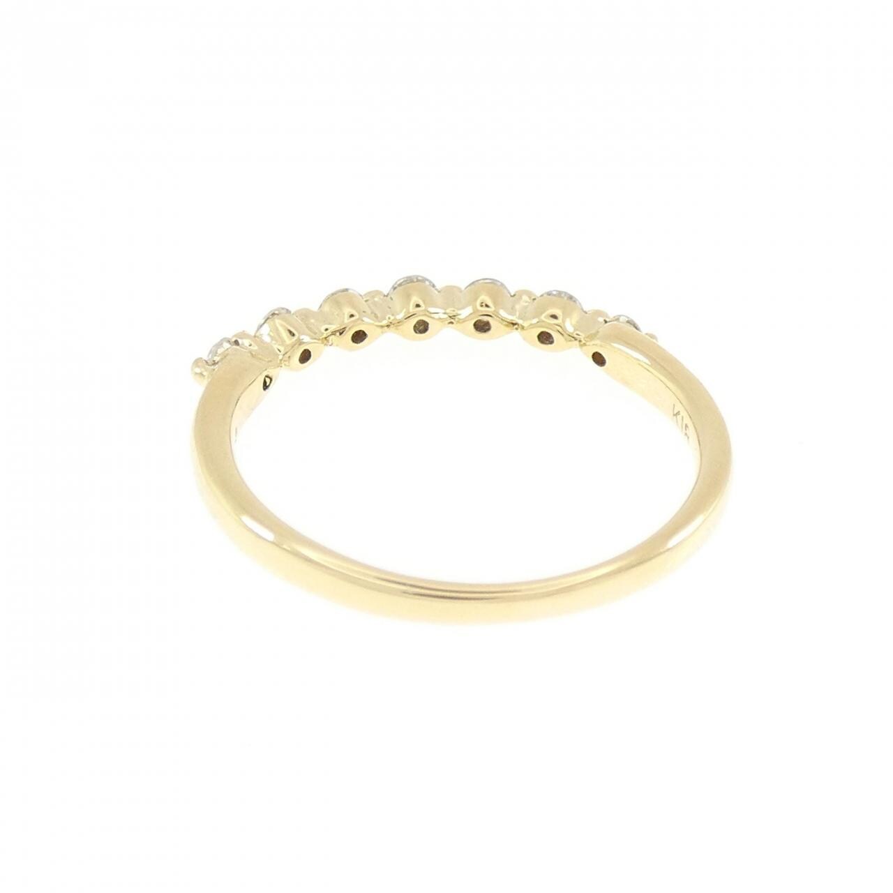 K18YG ダイヤモンド リング 0.2CT
